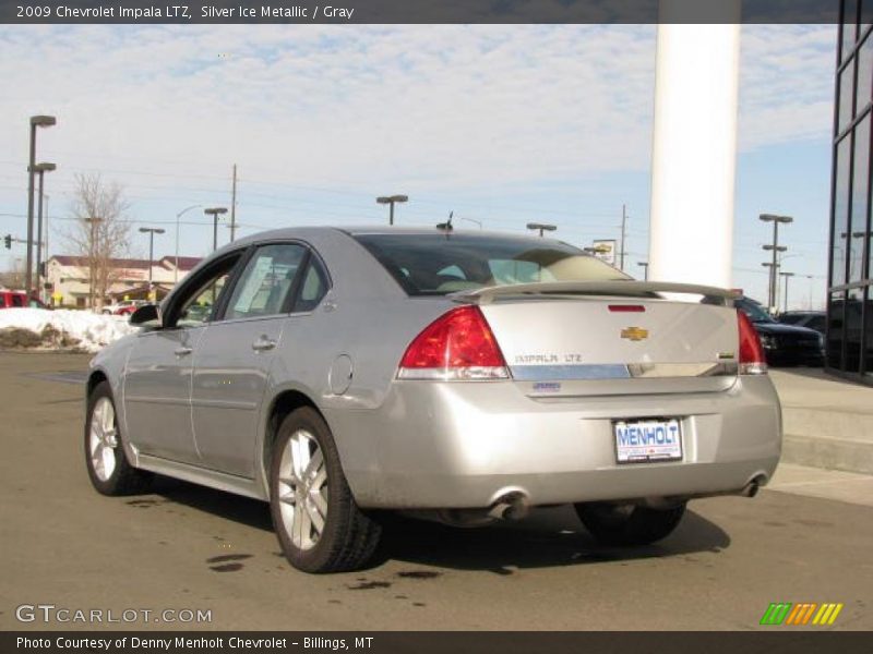 Silver Ice Metallic / Gray 2009 Chevrolet Impala LTZ