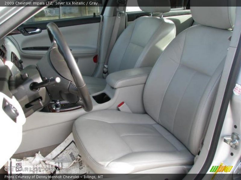 Silver Ice Metallic / Gray 2009 Chevrolet Impala LTZ