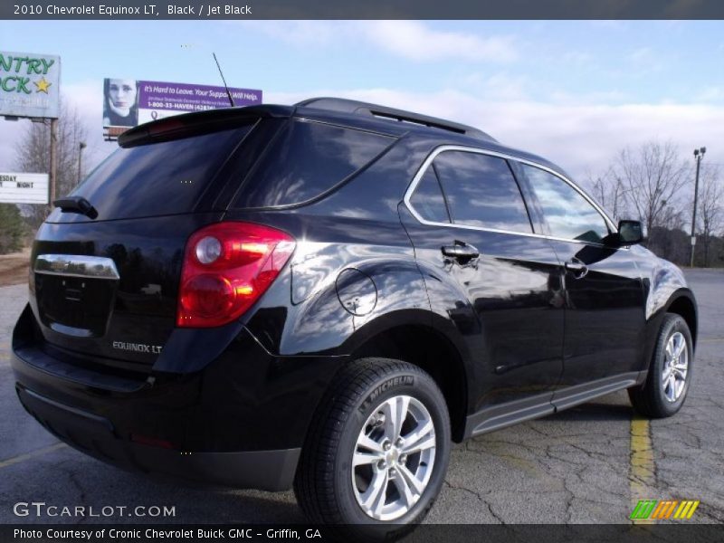Black / Jet Black 2010 Chevrolet Equinox LT