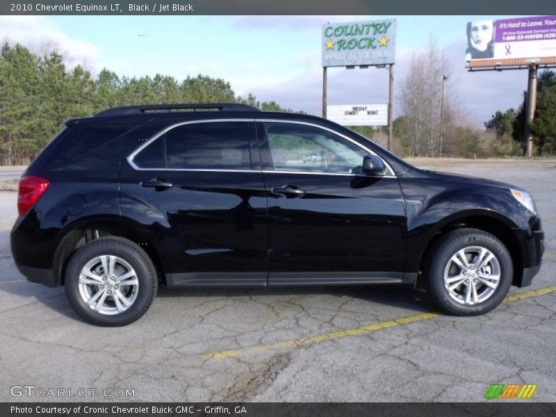 Black / Jet Black 2010 Chevrolet Equinox LT
