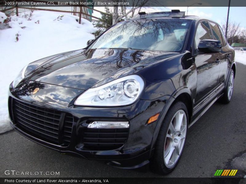 Basalt Black Metallic / Black w/Alcantara 2009 Porsche Cayenne GTS