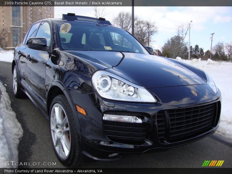 Basalt Black Metallic / Black w/Alcantara 2009 Porsche Cayenne GTS