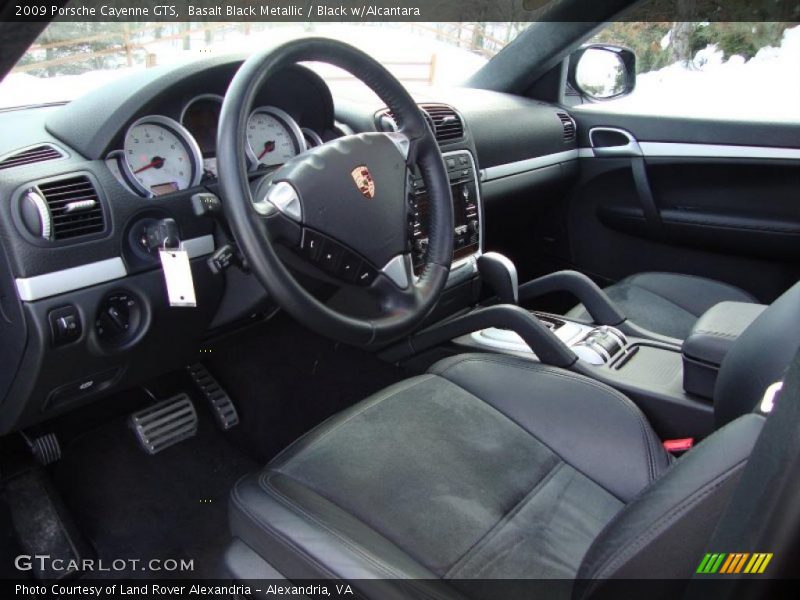 Basalt Black Metallic / Black w/Alcantara 2009 Porsche Cayenne GTS