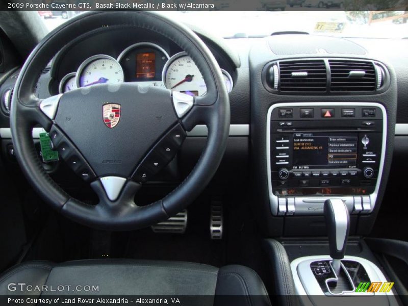 Basalt Black Metallic / Black w/Alcantara 2009 Porsche Cayenne GTS