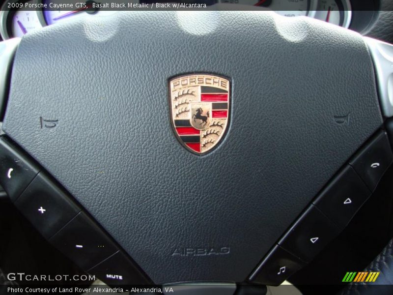 Basalt Black Metallic / Black w/Alcantara 2009 Porsche Cayenne GTS