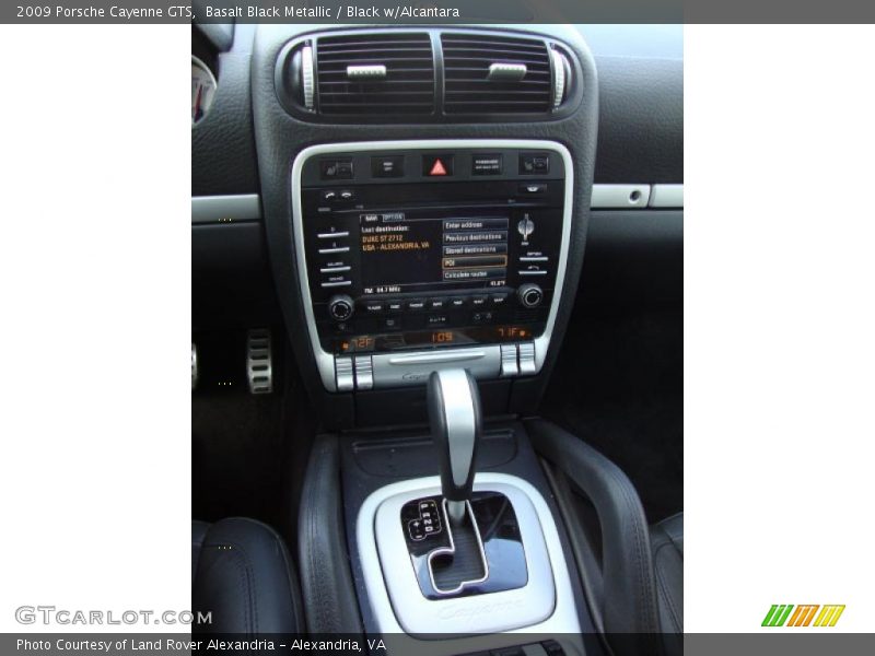 Basalt Black Metallic / Black w/Alcantara 2009 Porsche Cayenne GTS