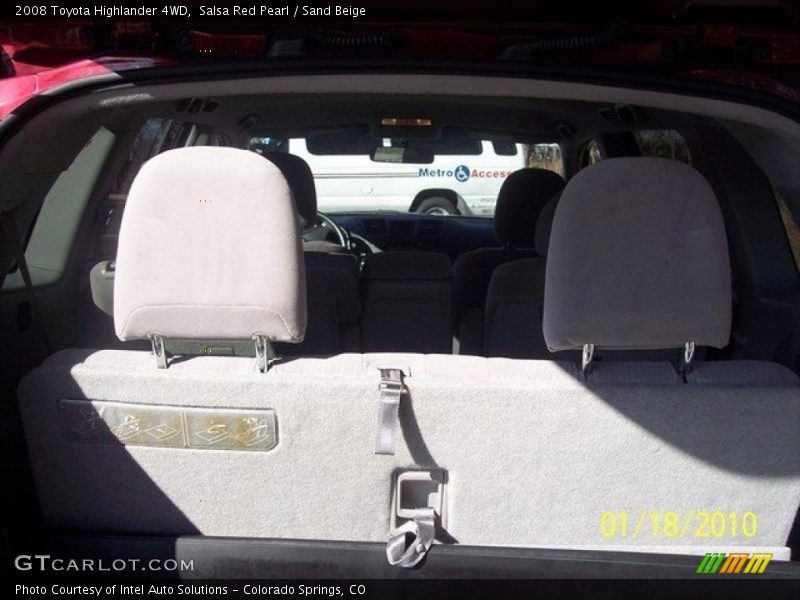 Salsa Red Pearl / Sand Beige 2008 Toyota Highlander 4WD