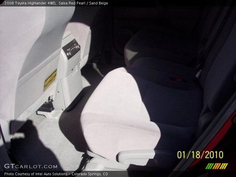 Salsa Red Pearl / Sand Beige 2008 Toyota Highlander 4WD