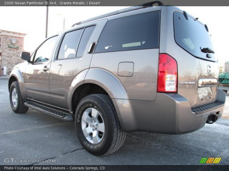 Granite Metallic / Desert 2006 Nissan Pathfinder SE 4x4