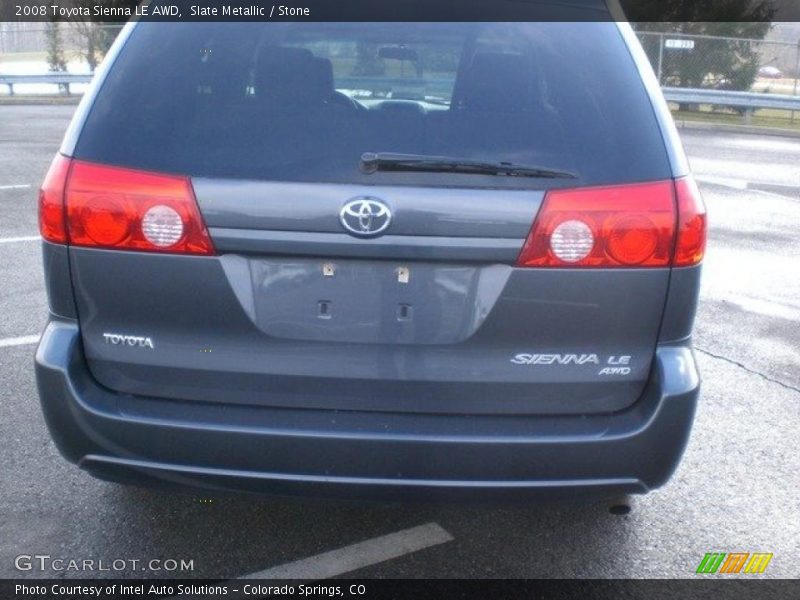 Slate Metallic / Stone 2008 Toyota Sienna LE AWD