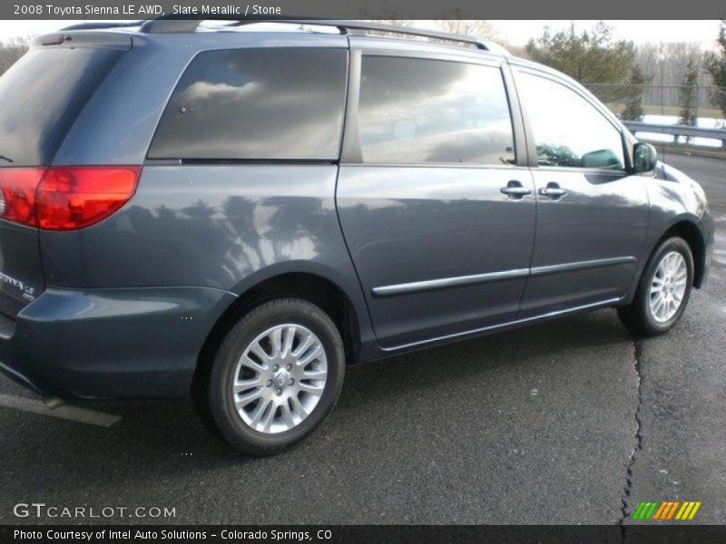 Slate Metallic / Stone 2008 Toyota Sienna LE AWD