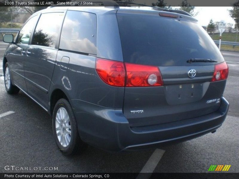 Slate Metallic / Stone 2008 Toyota Sienna LE AWD