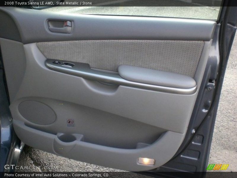 Slate Metallic / Stone 2008 Toyota Sienna LE AWD
