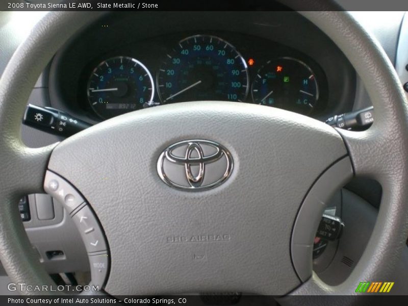 Slate Metallic / Stone 2008 Toyota Sienna LE AWD