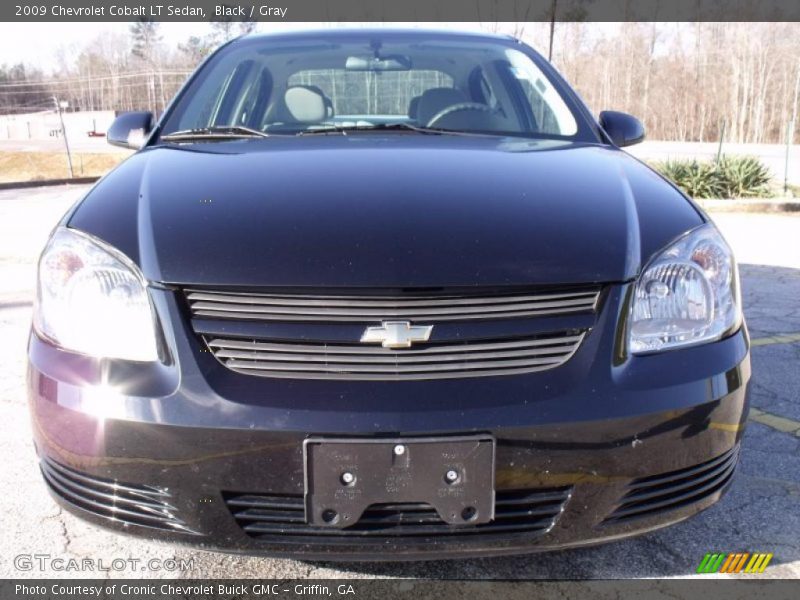 Black / Gray 2009 Chevrolet Cobalt LT Sedan