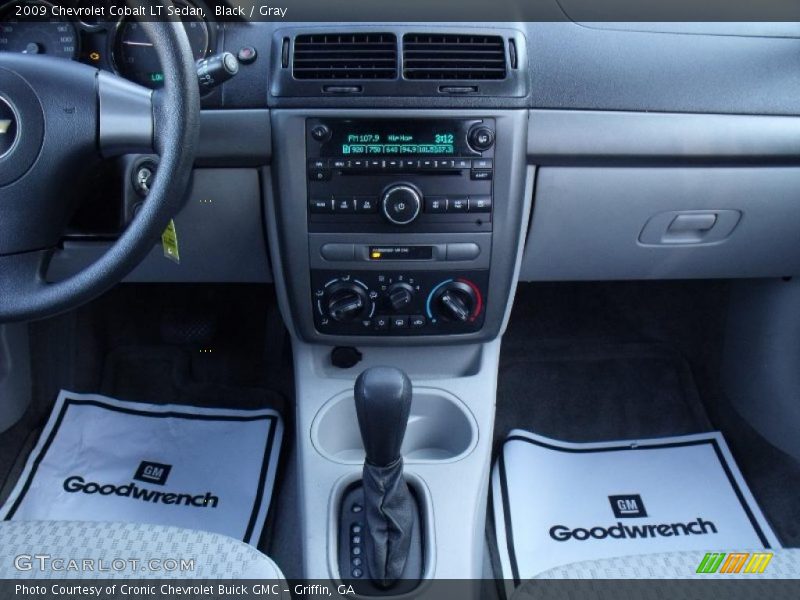 Black / Gray 2009 Chevrolet Cobalt LT Sedan