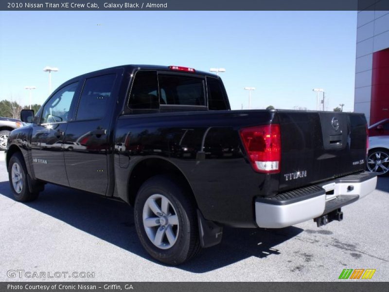 Galaxy Black / Almond 2010 Nissan Titan XE Crew Cab