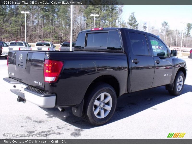 Galaxy Black / Almond 2010 Nissan Titan XE Crew Cab