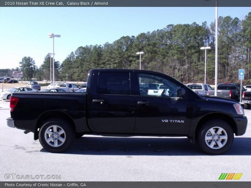 Galaxy Black / Almond 2010 Nissan Titan XE Crew Cab