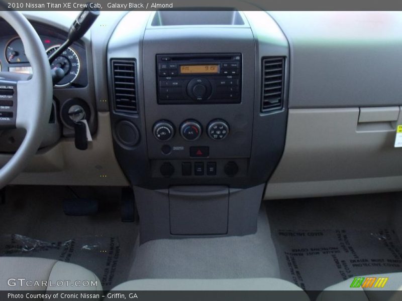 Galaxy Black / Almond 2010 Nissan Titan XE Crew Cab