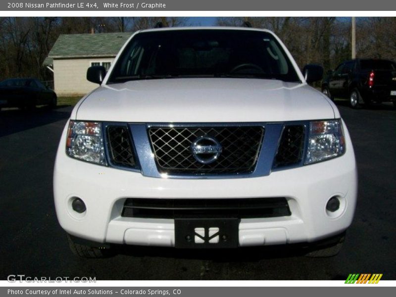 White Frost / Graphite 2008 Nissan Pathfinder LE 4x4