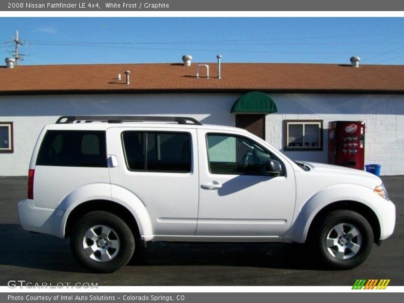 White Frost / Graphite 2008 Nissan Pathfinder LE 4x4