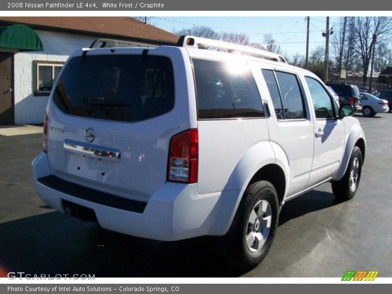 White Frost / Graphite 2008 Nissan Pathfinder LE 4x4