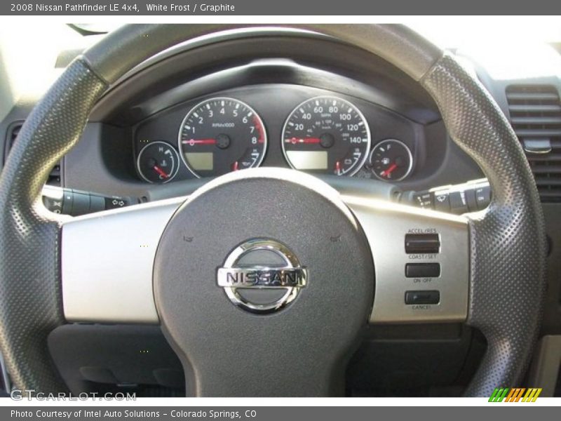 White Frost / Graphite 2008 Nissan Pathfinder LE 4x4