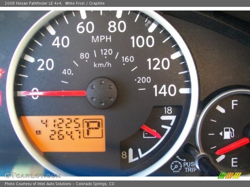 White Frost / Graphite 2008 Nissan Pathfinder LE 4x4
