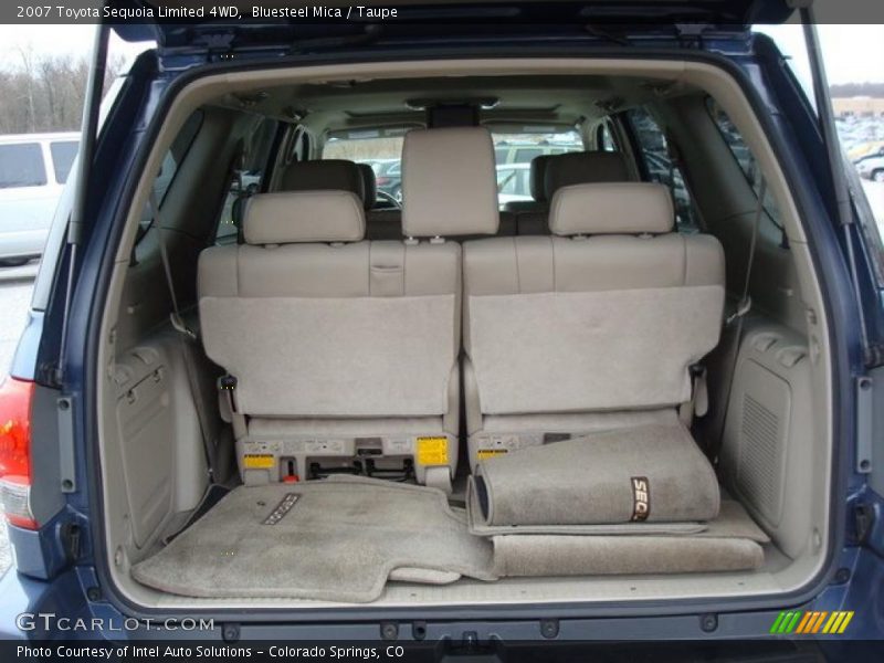 Bluesteel Mica / Taupe 2007 Toyota Sequoia Limited 4WD