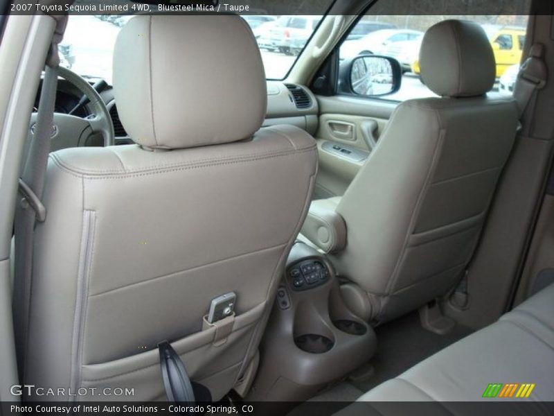 Bluesteel Mica / Taupe 2007 Toyota Sequoia Limited 4WD