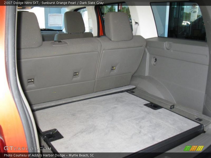 Sunburst Orange Pearl / Dark Slate Gray 2007 Dodge Nitro SXT