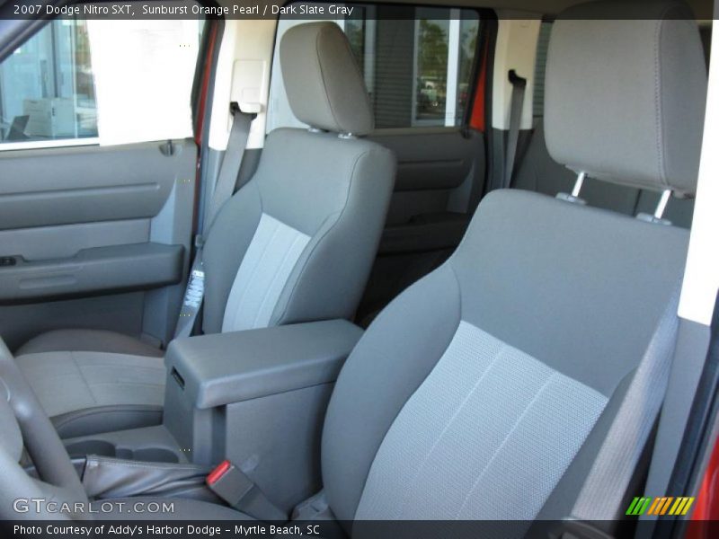 Sunburst Orange Pearl / Dark Slate Gray 2007 Dodge Nitro SXT