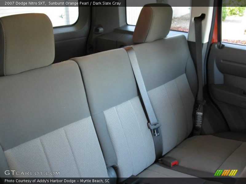 Sunburst Orange Pearl / Dark Slate Gray 2007 Dodge Nitro SXT