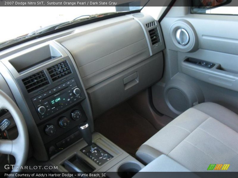 Sunburst Orange Pearl / Dark Slate Gray 2007 Dodge Nitro SXT