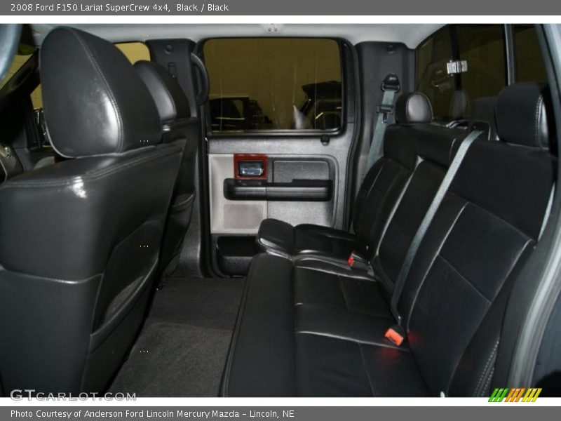 Black / Black 2008 Ford F150 Lariat SuperCrew 4x4