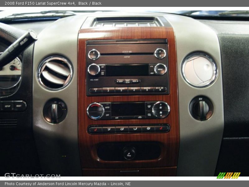 Black / Black 2008 Ford F150 Lariat SuperCrew 4x4