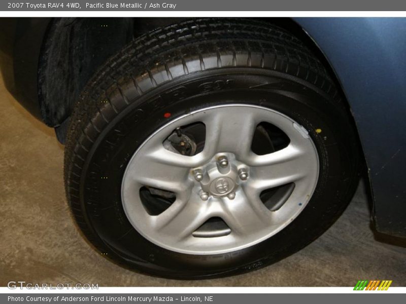 Pacific Blue Metallic / Ash Gray 2007 Toyota RAV4 4WD