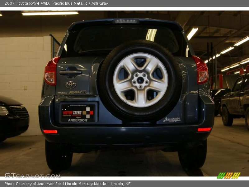 Pacific Blue Metallic / Ash Gray 2007 Toyota RAV4 4WD