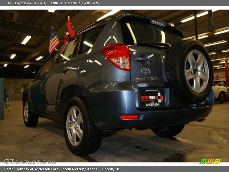 Pacific Blue Metallic / Ash Gray 2007 Toyota RAV4 4WD