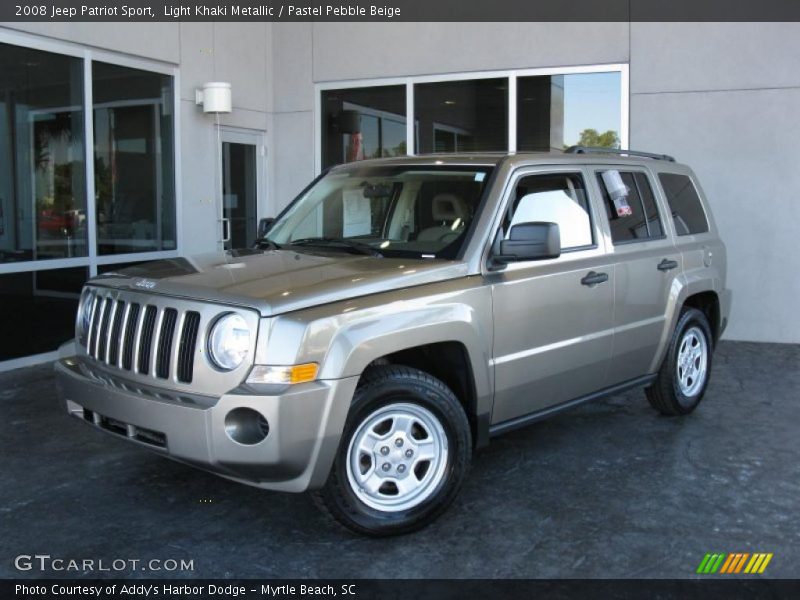 Light Khaki Metallic / Pastel Pebble Beige 2008 Jeep Patriot Sport