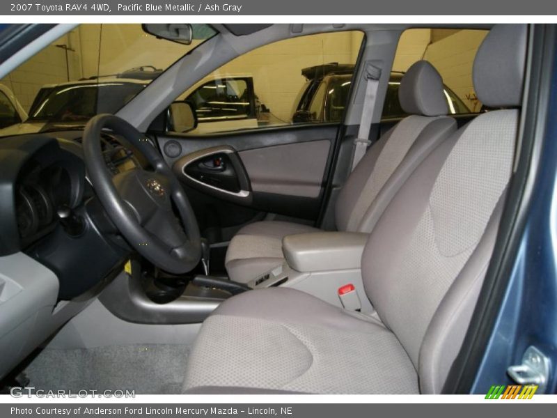 Pacific Blue Metallic / Ash Gray 2007 Toyota RAV4 4WD