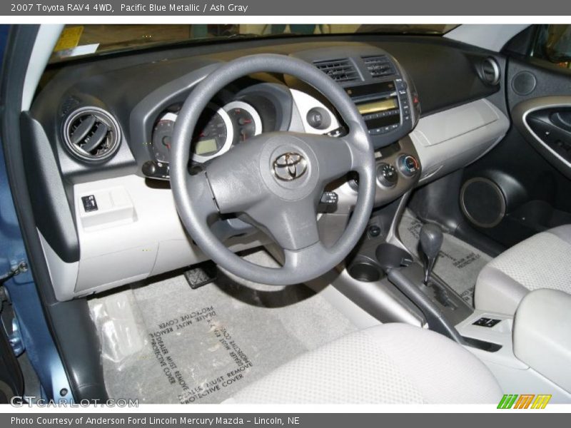 Pacific Blue Metallic / Ash Gray 2007 Toyota RAV4 4WD
