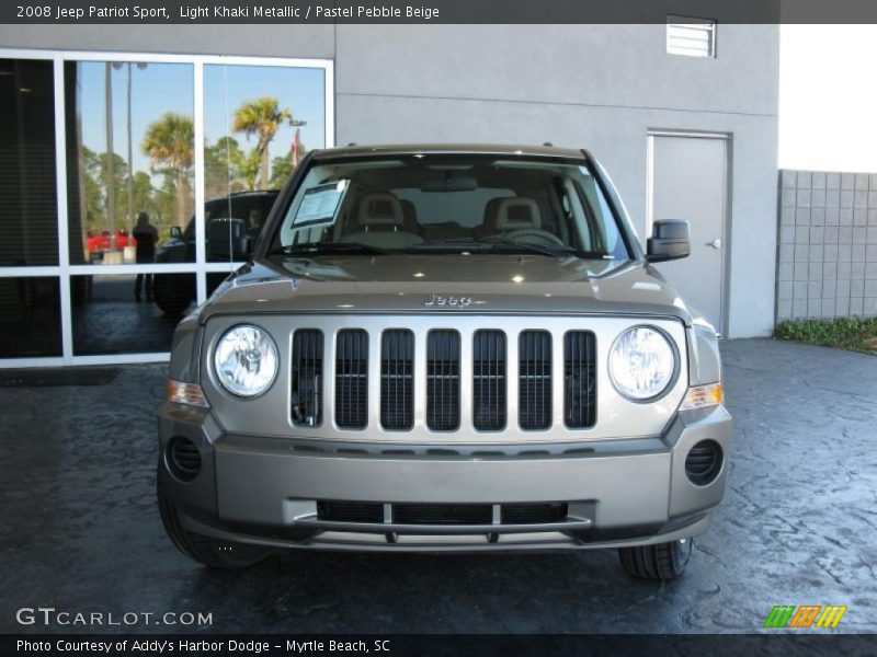 Light Khaki Metallic / Pastel Pebble Beige 2008 Jeep Patriot Sport