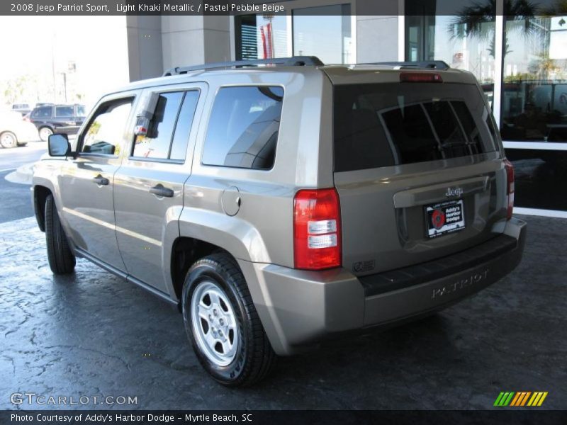 Light Khaki Metallic / Pastel Pebble Beige 2008 Jeep Patriot Sport