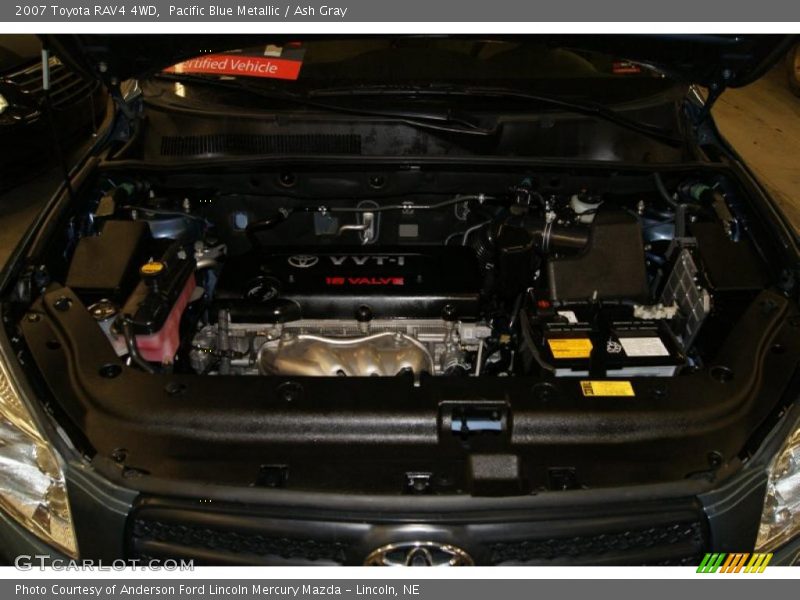Pacific Blue Metallic / Ash Gray 2007 Toyota RAV4 4WD