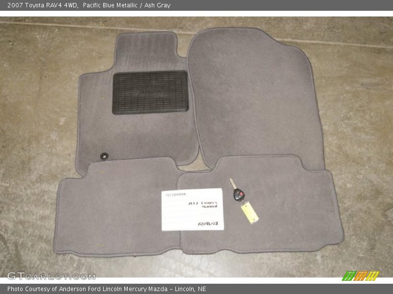 Pacific Blue Metallic / Ash Gray 2007 Toyota RAV4 4WD