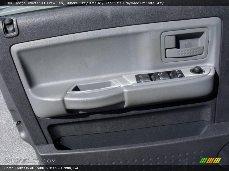 Mineral Gray Metallic / Dark Slate Gray/Medium Slate Gray 2008 Dodge Dakota SXT Crew Cab