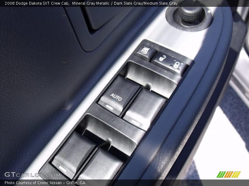 Mineral Gray Metallic / Dark Slate Gray/Medium Slate Gray 2008 Dodge Dakota SXT Crew Cab