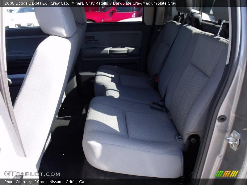 Mineral Gray Metallic / Dark Slate Gray/Medium Slate Gray 2008 Dodge Dakota SXT Crew Cab